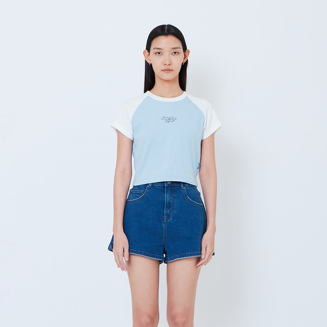 Women Raglan Cropped Top - SW2603063
