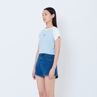 Women Raglan Cropped Top - SW2603063