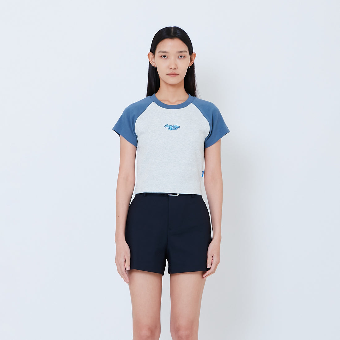 Women Raglan Cropped Top - SW2603063