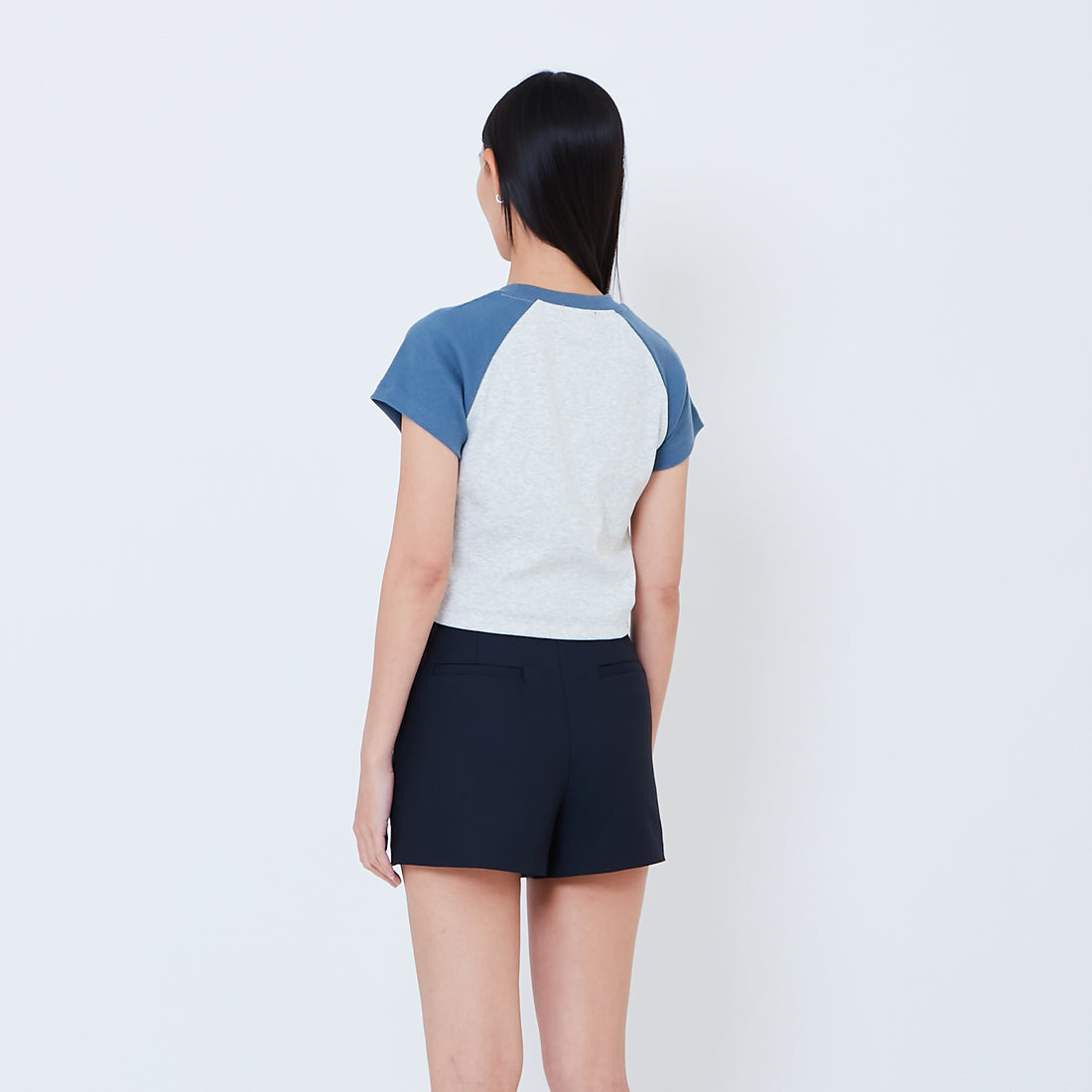Women Raglan Cropped Top - SW2603063