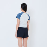 Women Raglan Cropped Top - SW2603063