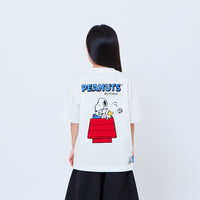 Peanuts Kids Embroidery Tee - Off White - PK2605002A
