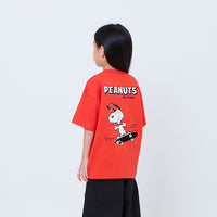 Peanuts Kids Embroidery Tee - Dark Orange - PK2605002B