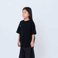 Peanuts Kids Embroidery Tee - Black - PK2605002D