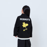 Peanuts Kids Oversized Couch Jacket - Black - PK2605005B