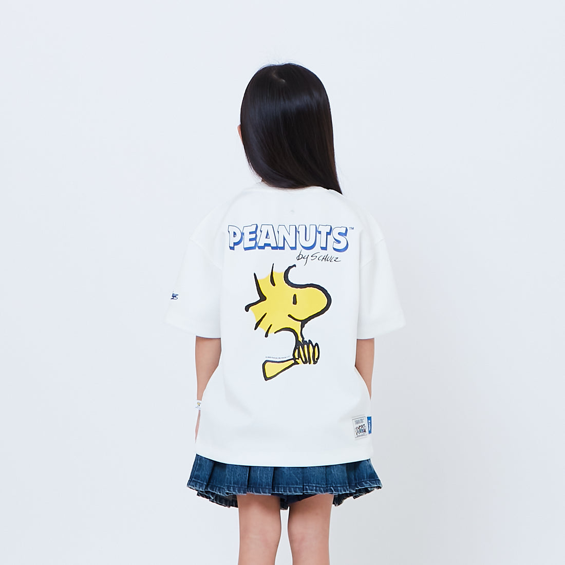 Peanuts Kids Printed Oversized Jersey Tee - Off White - PK2605003A