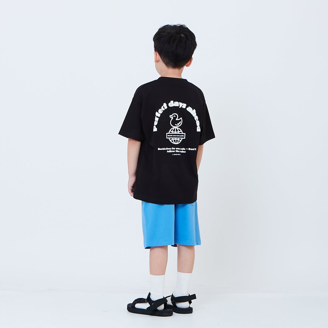 Boy Printed Sweat-Shorts - Violet - SB2604073C