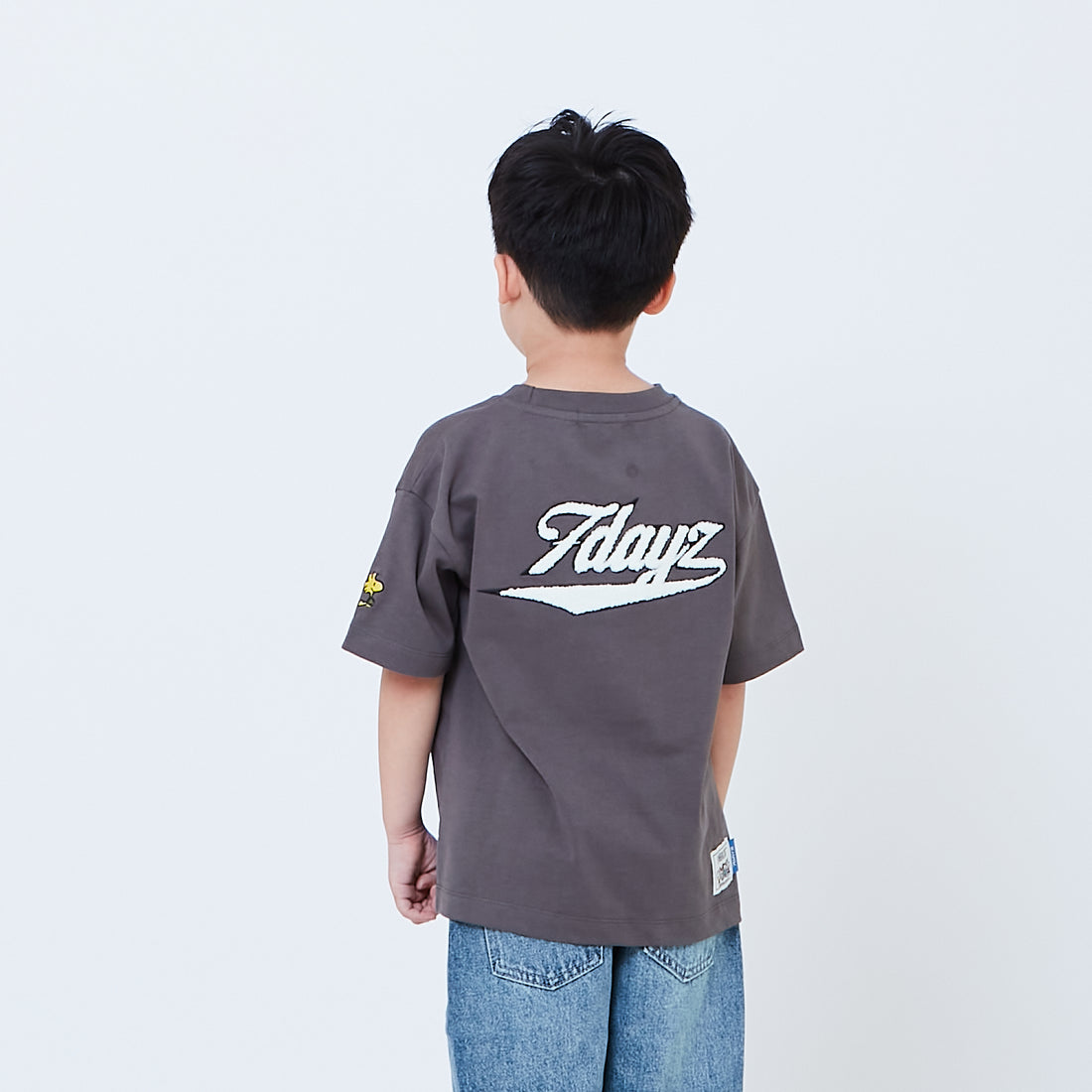 Peanuts Kids Embroidery Tee - Metal - PK2605001C