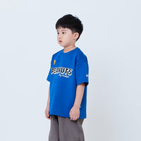 Peanuts Kids Printed Oversized Jersey Tee - Blue - PK2605003B