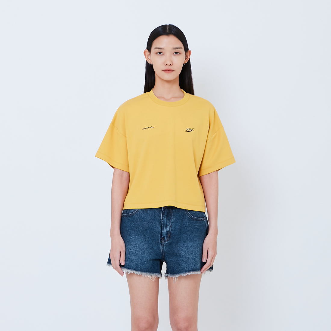Women Boxy Graphic Top - SW2603065