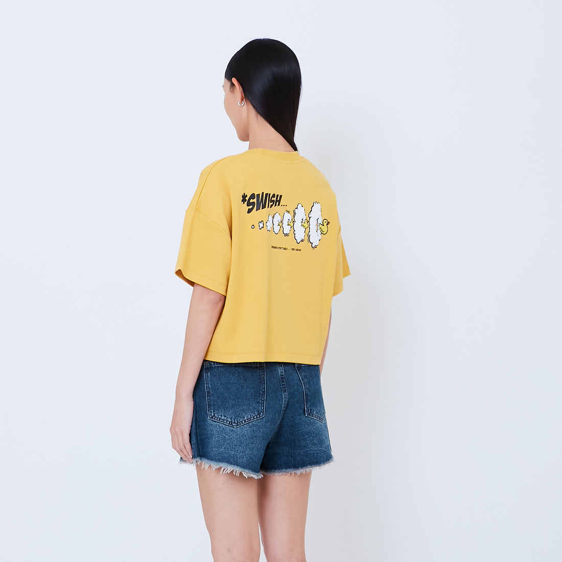 Women Boxy Graphic Top - SW2603065