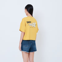 Women Boxy Graphic Top - SW2603065