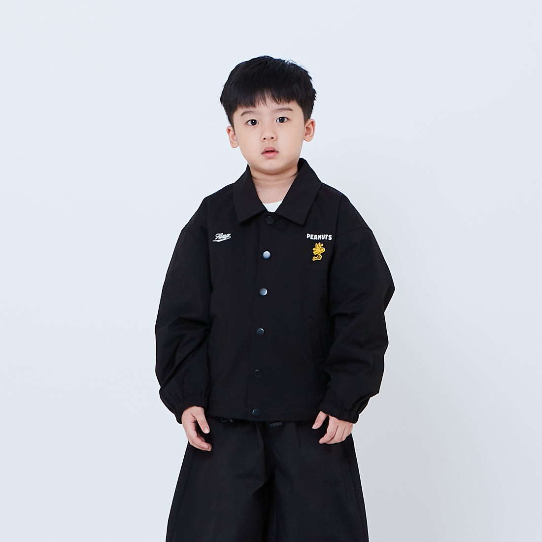Peanuts Kids Oversized Couch Jacket - Black - PK2605005B