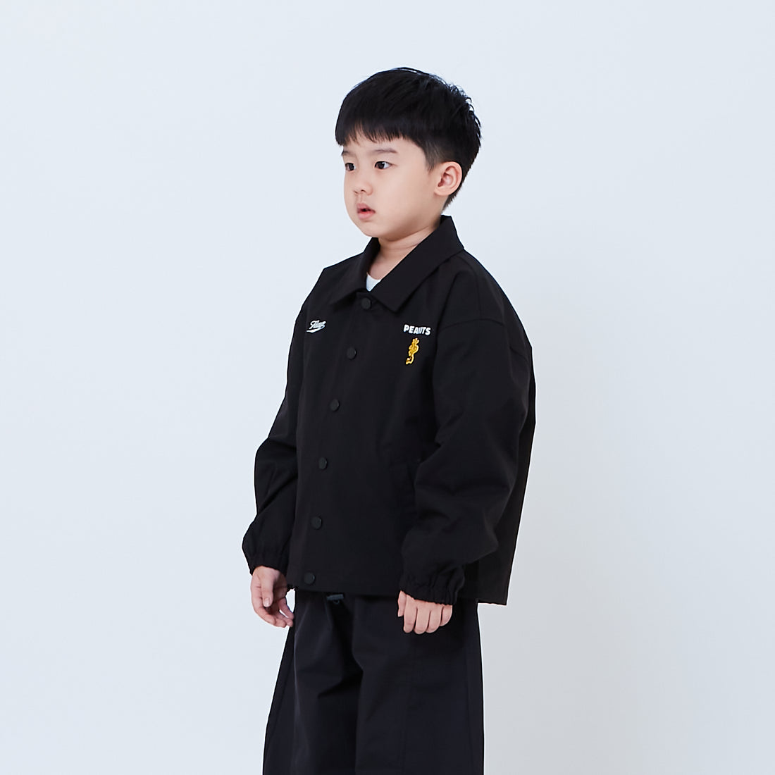 Peanuts Kids Oversized Couch Jacket - Black - PK2605005B