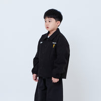Peanuts Kids Oversized Couch Jacket - Black - PK2605005B