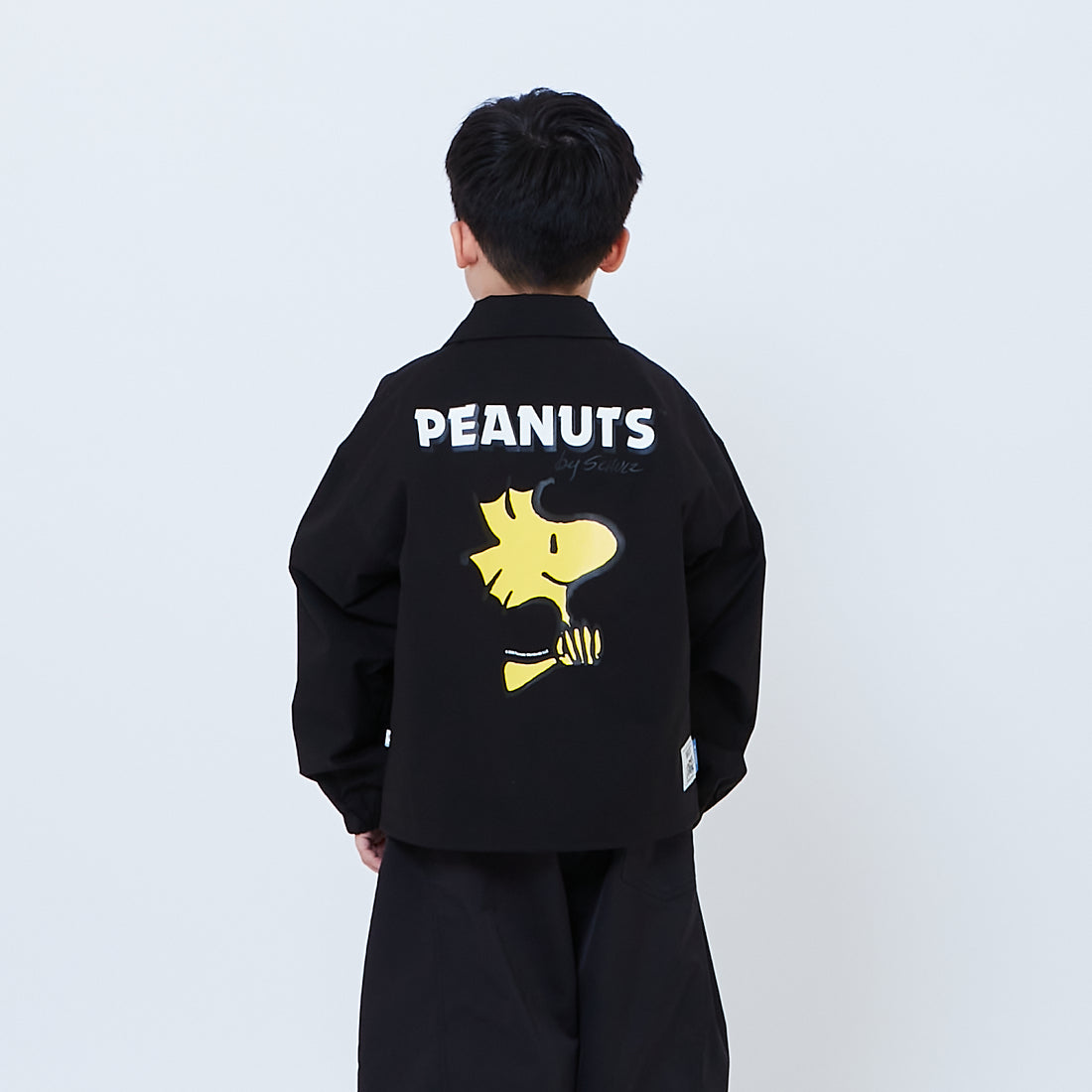 Peanuts Kids Oversized Couch Jacket - Black - PK2605005B