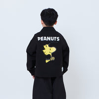 Peanuts Kids Oversized Couch Jacket - Black - PK2605005B