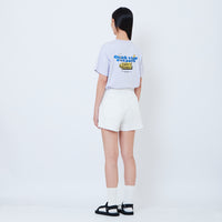 Women Denim Shorts - Off White - SW2603080A