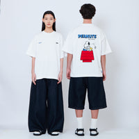 Peanuts Gender Neutral Embroidery Tee - Off White - PU2605002A