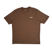 Men Graphic Tee - Brown - SM2504069B