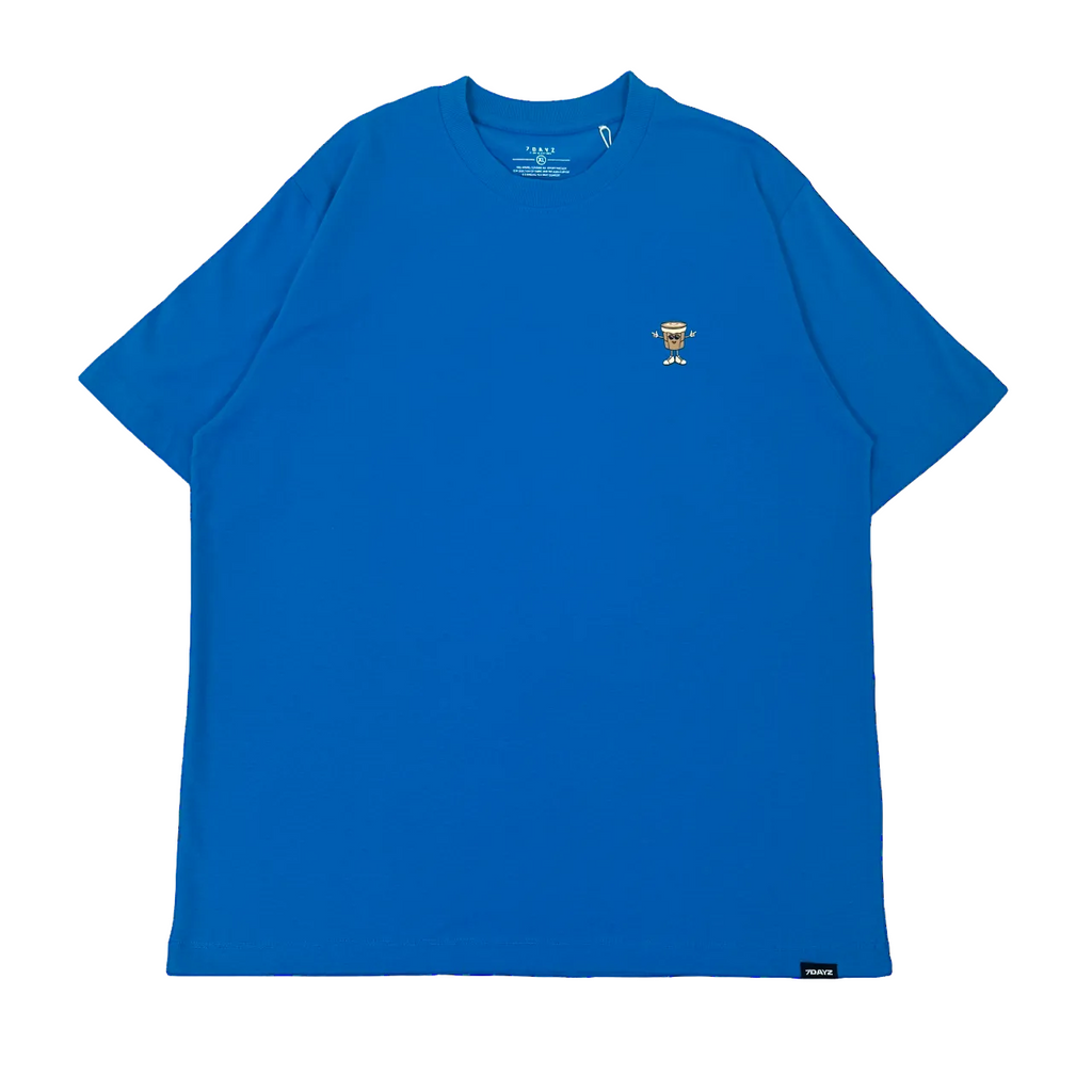 Men Graphic Tee - Royal Blue - SM2511220A