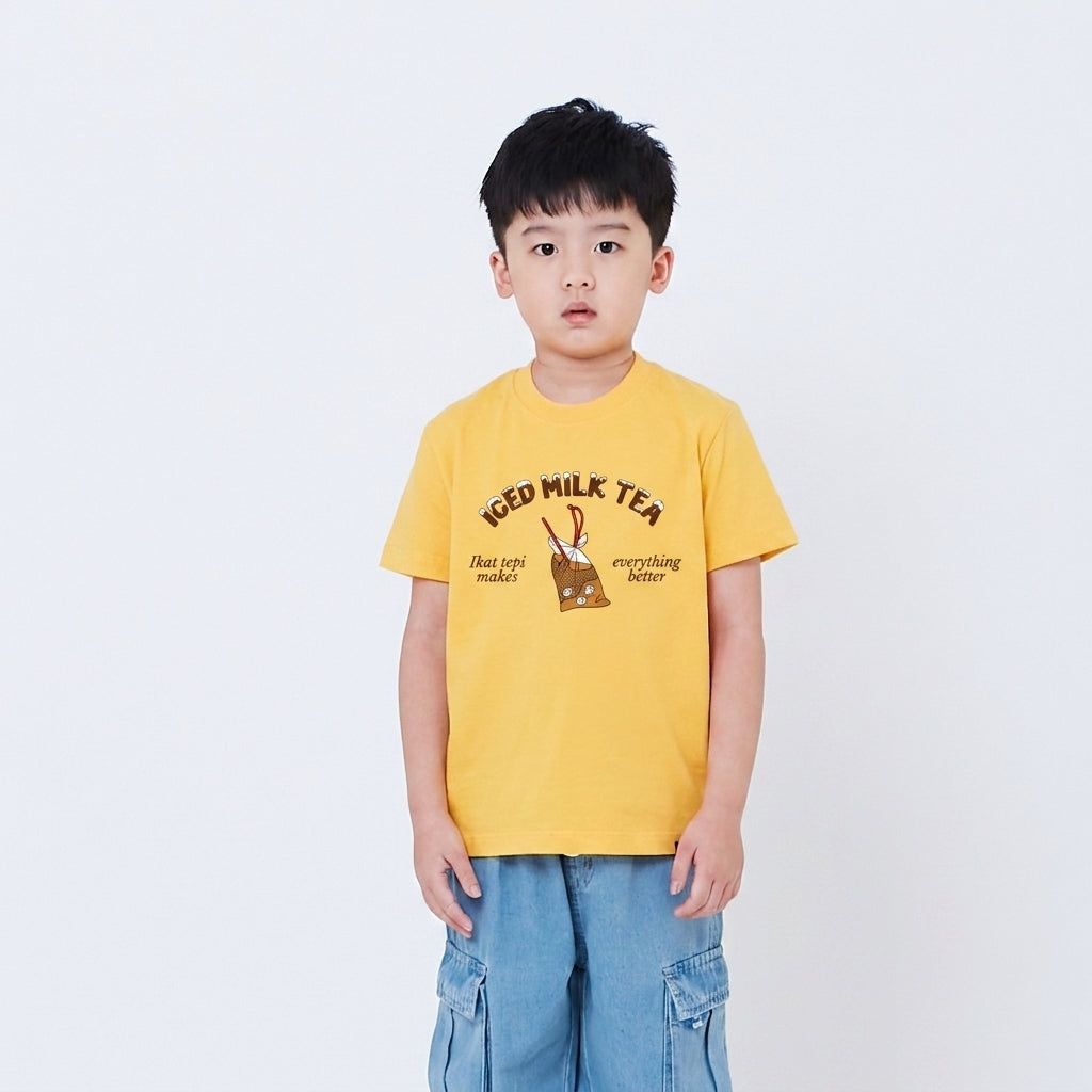Boy Graphic Tee - Yellow - SB2604062C