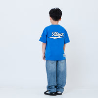 Peanuts Kids Embroidery Tee - Blue - PK2605001B