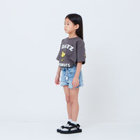 Peanuts Kids Embroidery Tee - Metal - PK2605001C