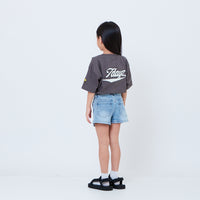Peanuts Kids Embroidery Tee - Metal - PK2605001C