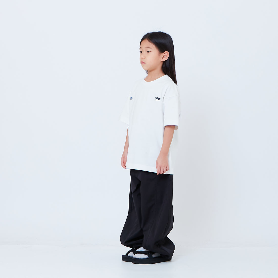 Peanuts Kids Embroidery Tee - Off White - PK2605002A