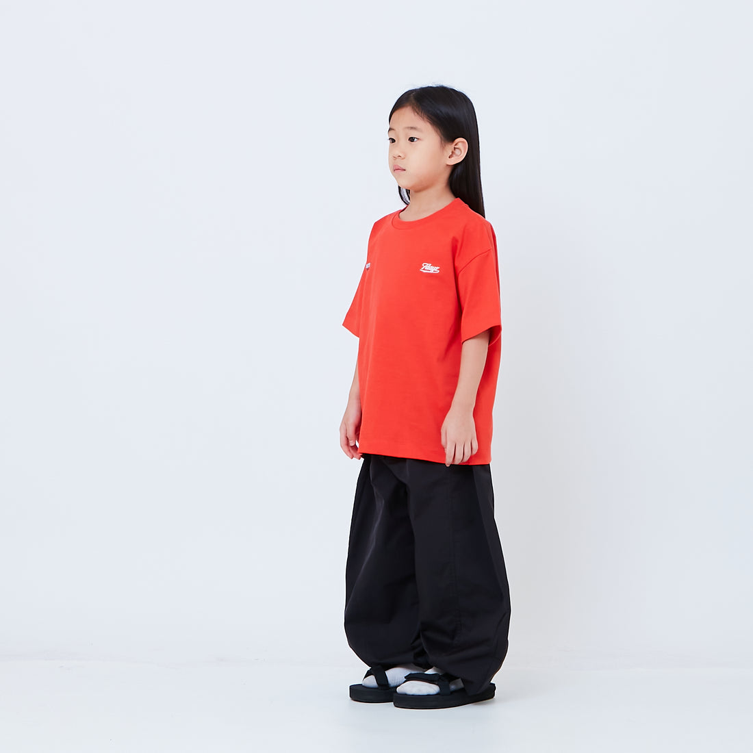 Peanuts Kids Embroidery Tee - Dark Orange - PK2605002B