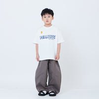 Peanuts Kids Printed Oversized Jersey Tee - Off White - PK2605003A