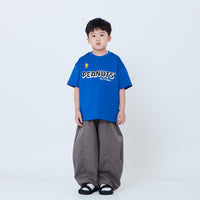 Peanuts Kids Printed Oversized Jersey Tee - Blue - PK2605003B