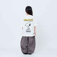 Peanuts Kids Embroidery Tee - Off White - PK2605007A