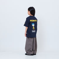 Peanuts Kids Embroidery Tee - Navy - PK2605007C
