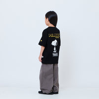 Peanuts Kids Embroidery Tee - Black - PK2605007D