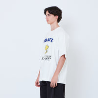 Peanuts Gender Neutral Embroidery Tee - Off White - PU2605001A