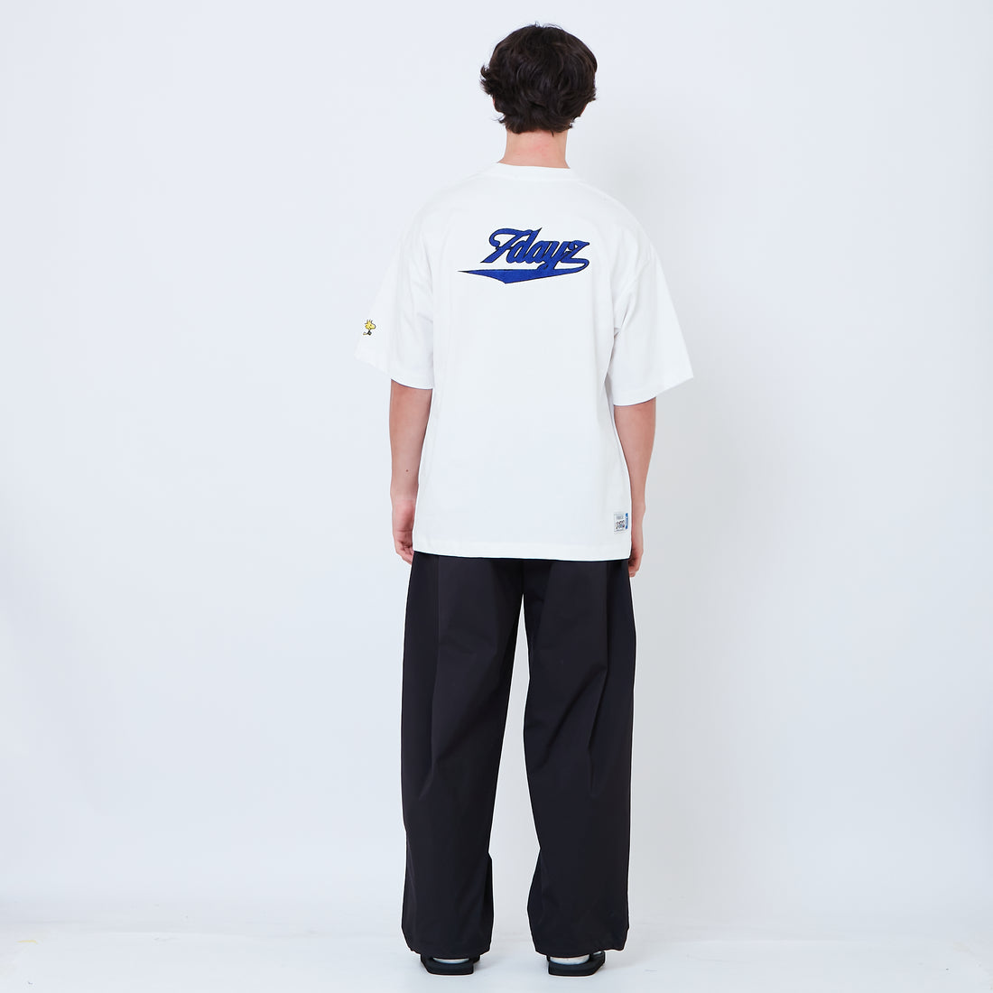 Peanuts Gender Neutral Embroidery Tee - Off White - PU2605001A