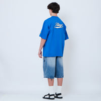 Peanuts Gender Neutral Embroidery Tee - Blue - PU2605001B