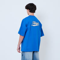 Peanuts Gender Neutral Embroidery Tee - Blue - PU2605001B