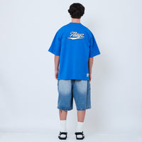 Peanuts Gender Neutral Embroidery Tee - Blue - PU2605001B