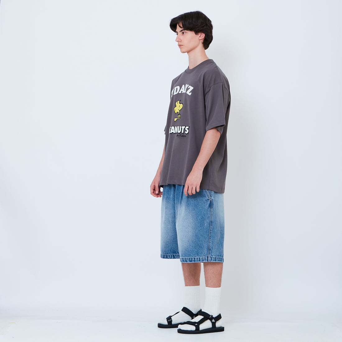Peanuts Gender Neutral Embroidery Tee - Metal - PU2605001C