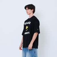 Peanuts Gender Neutral Embroidery Tee - Black - PU2605001D