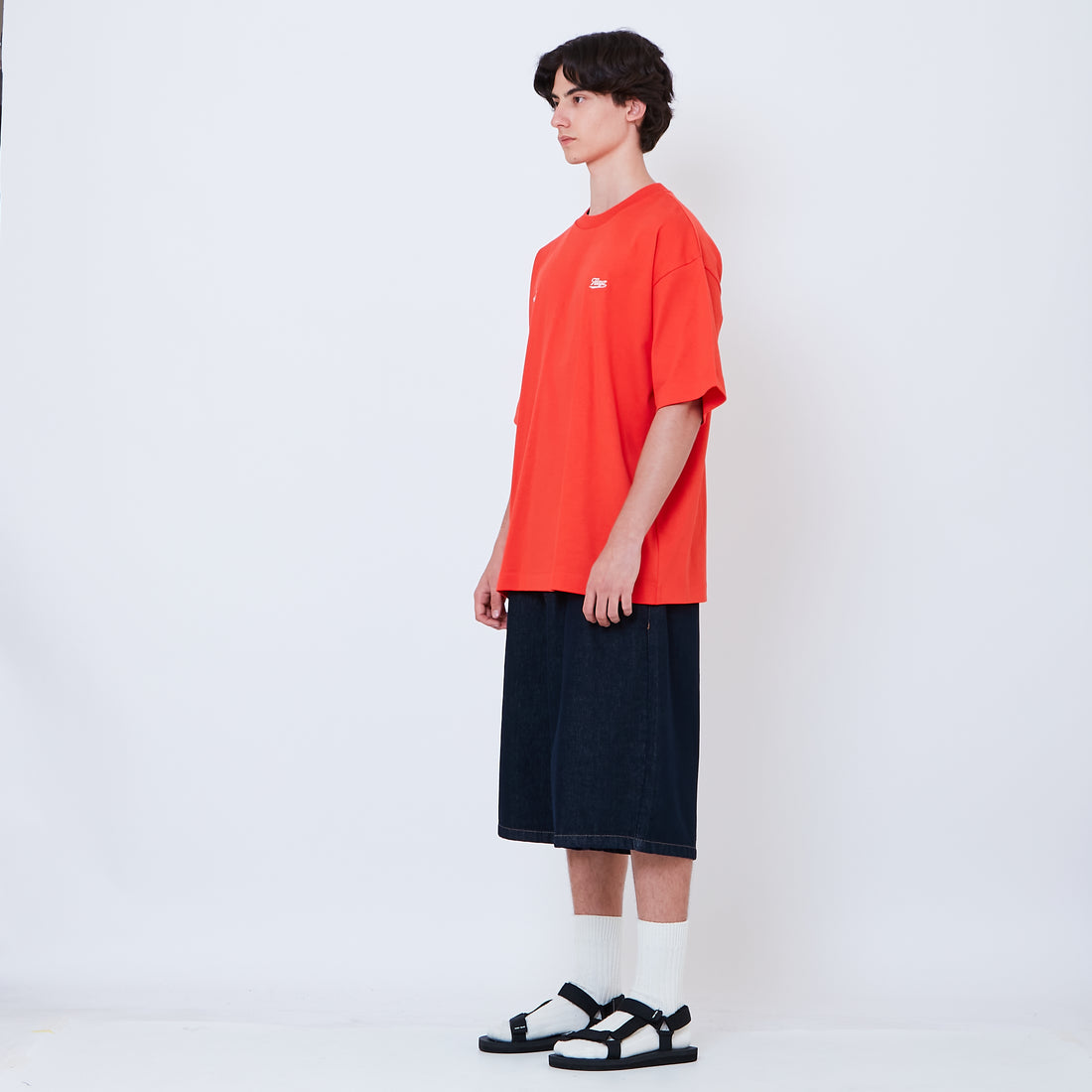 Peanuts Gender Neutral Embroidery Tee - Dark Orange - PU2605002B