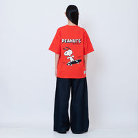 Peanuts Gender Neutral Embroidery Tee - Dark Orange - PU2605002B