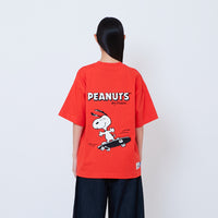 Peanuts Gender Neutral Embroidery Tee - Dark Orange - PU2605002B