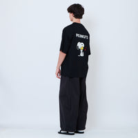 Peanuts Gender Neutral Embroidery Tee - Black - PU2605002D