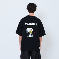 Peanuts Gender Neutral Embroidery Tee - Black - PU2605002D
