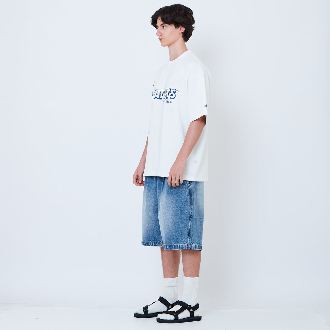 Peanuts Gender Neutral Printed Oversized Jersey Tee - Off White - PU2605003A
