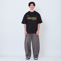 Peanuts Gender Neutral Printed Oversized Jersey Tee - Black - PU2605003D